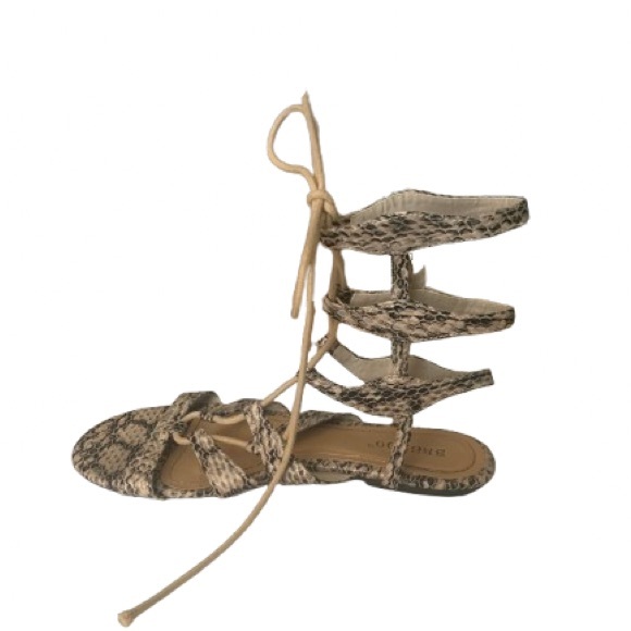 BAMBOO Shoes - 💛 Bamboo Lace Up Gladiator Sandal